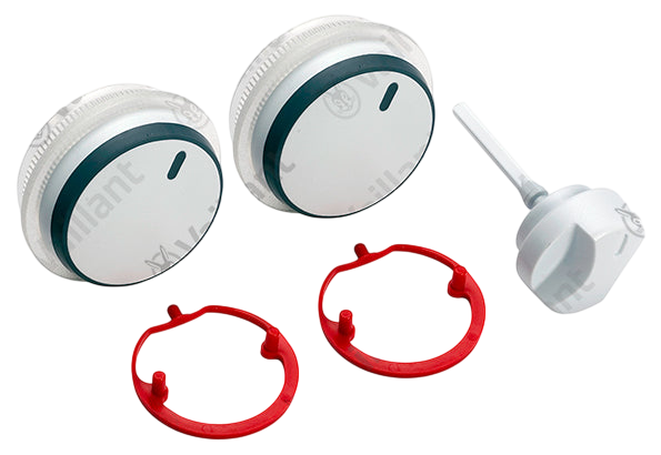 Vaillant Buttons White (Excl.) Kit Of 3 0020048920