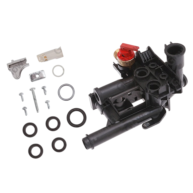 Glowworm Hydraulic Block DIN Outlet 0020097205