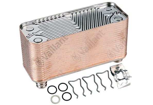 Vaillant Secondary Heat Exchanger 40 Plates (Replaced 065117) 065132