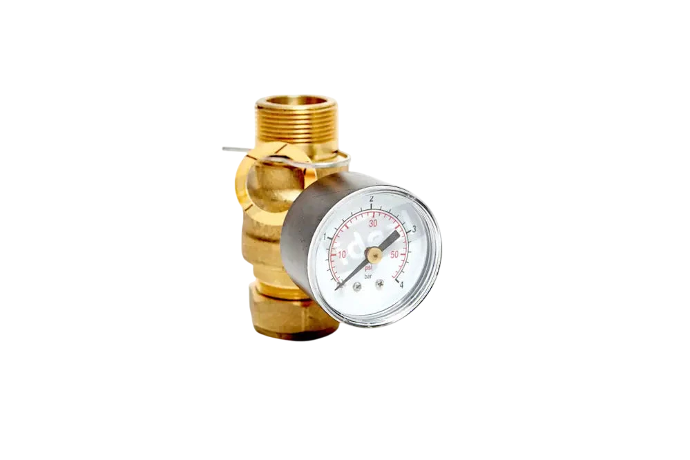 Ideal Ideal Gauge Pack c/w 22mm Valve 174559