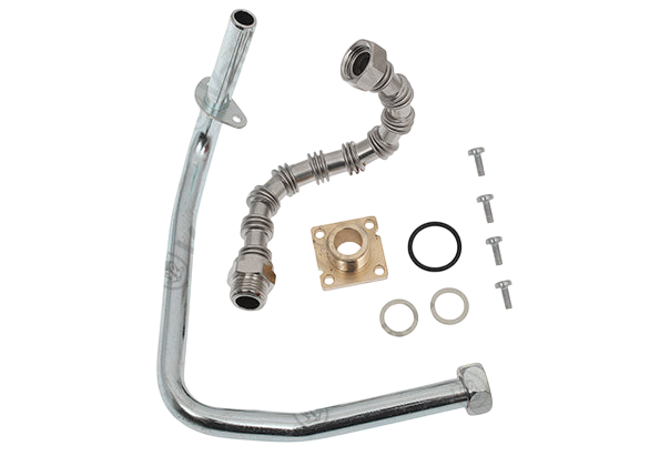 Vaillant Gas Pipe with 1-Screw Hole 180945