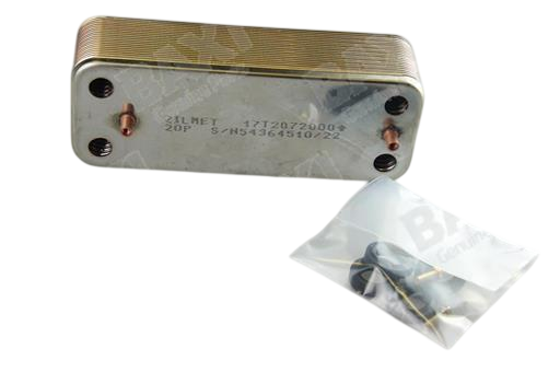 Baxi DHW 12 Plate Heat Exchanger Assy 7661819