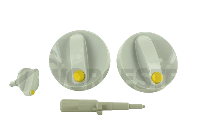 Worcester Rotary Handles Light Grey 87120001040