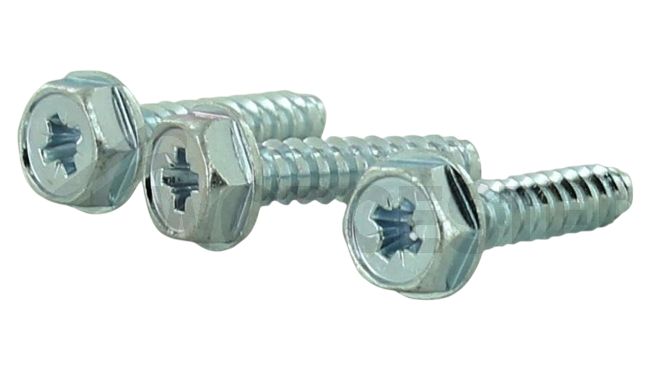 Worcester Screw No.10 x 20 Hex Flange Head 87161093630