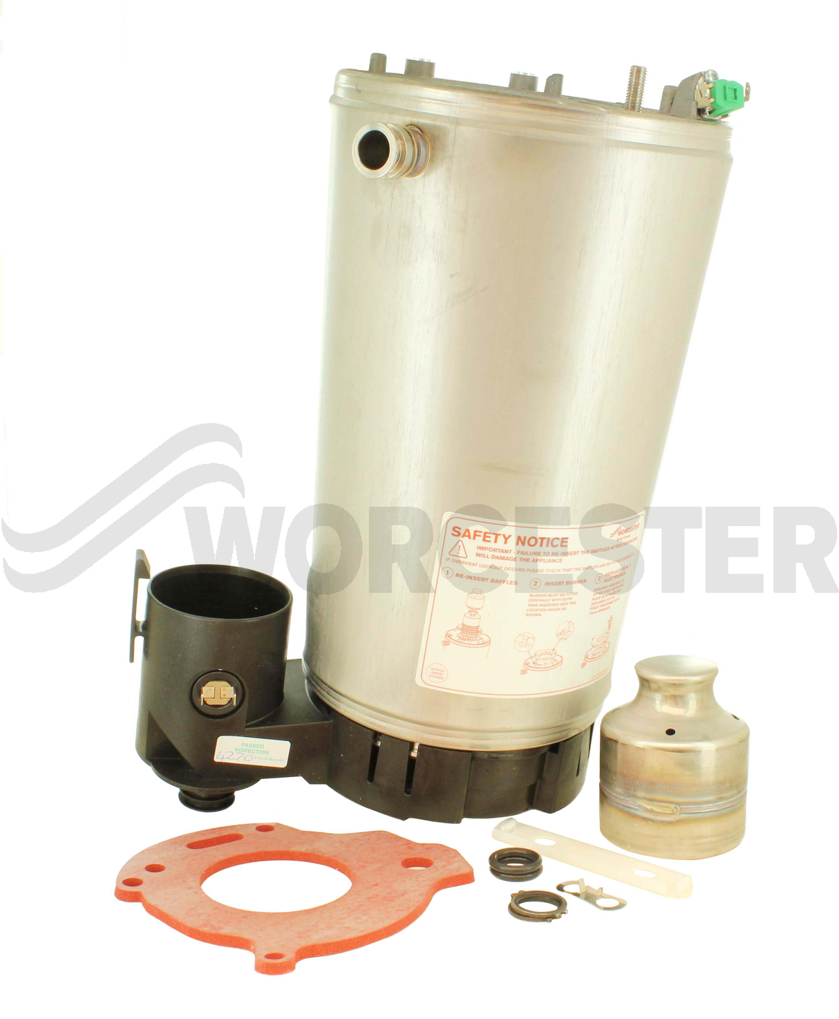 Worcester Heat Exchanger WB6 Assembly 8716117040