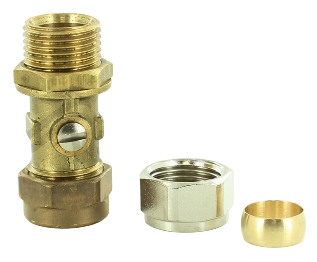 Worcester Isolator Valve 15mm One c/w Nut 87161424180
