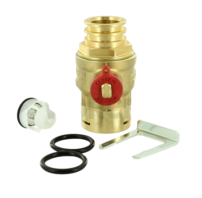Worcester 22mm Isolating Valve-Return 87161424340