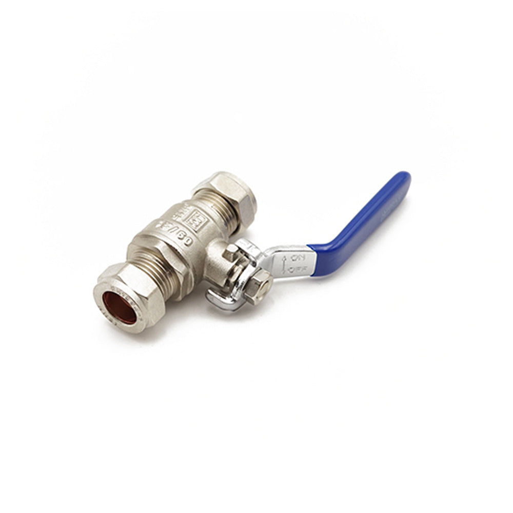 Blue Lever Valve 15mm x 15mm PN25