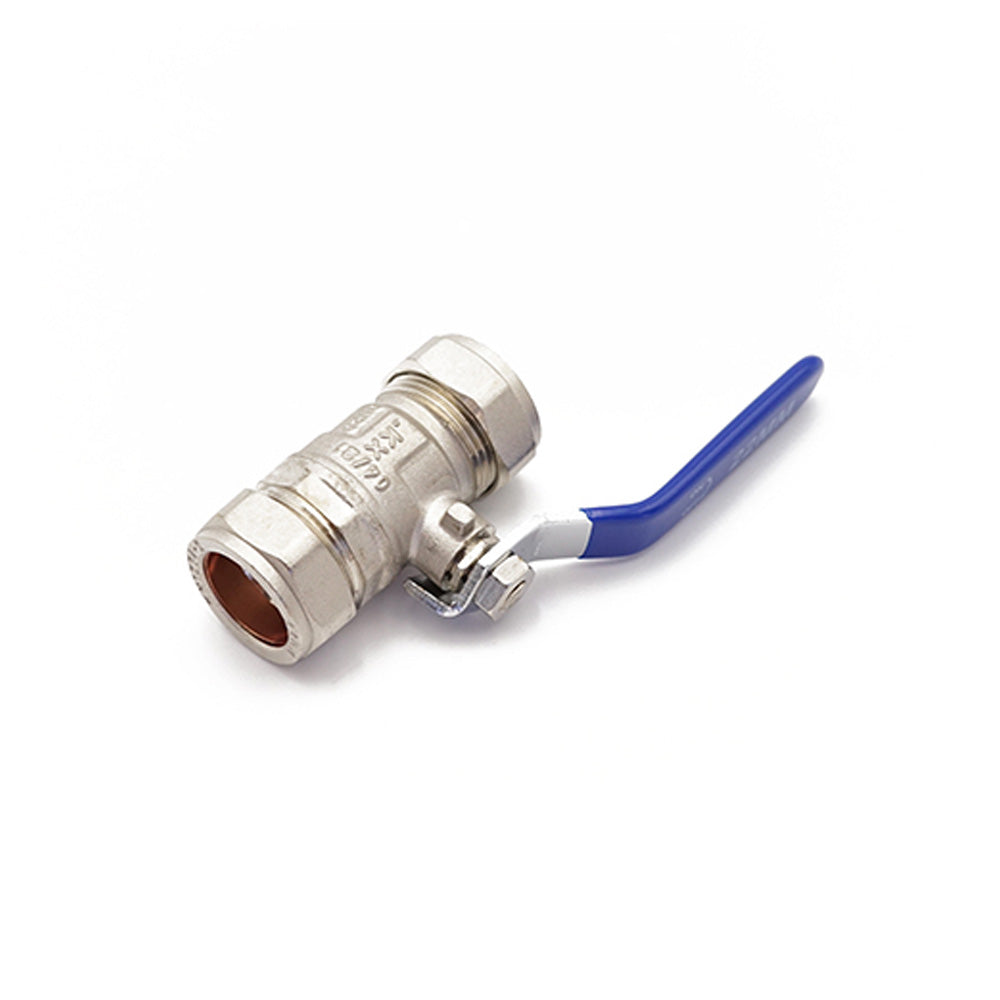 Blue Lever Valve 22mm x 22mm PN25