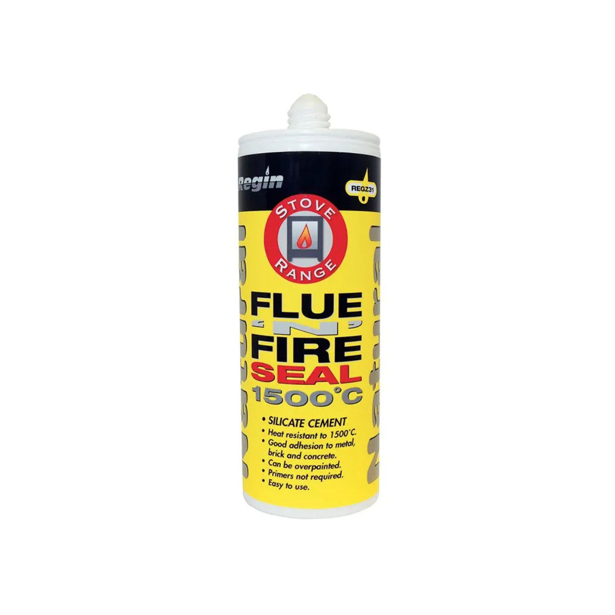 Regin Flue'n'Fire Seal 1500˚C Silicate Cement - Natural 150ml REGZ31