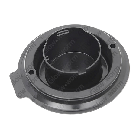 Glowworm Flue Outlet Rear Cover 0020020719