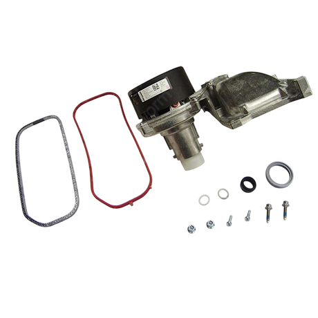Vaillant Fan with Combustion Chamber Cover 0020195510