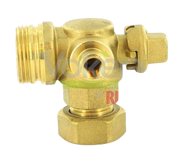 Vokera Heating Flow Cock / Service Valve 10023566