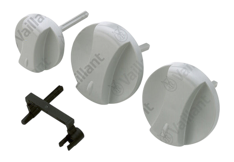 Vaillant Grey Buttons (3 Pack) 114288