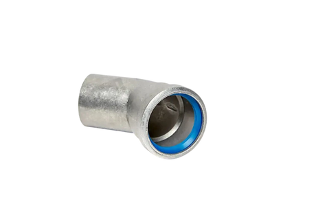 Ideal Elbow 45 Deg 50mm Aluminium 173567