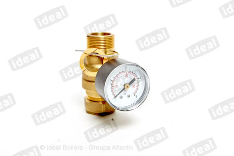 Ideal Ideal Gauge Pack c/w 22mm Valve 174559