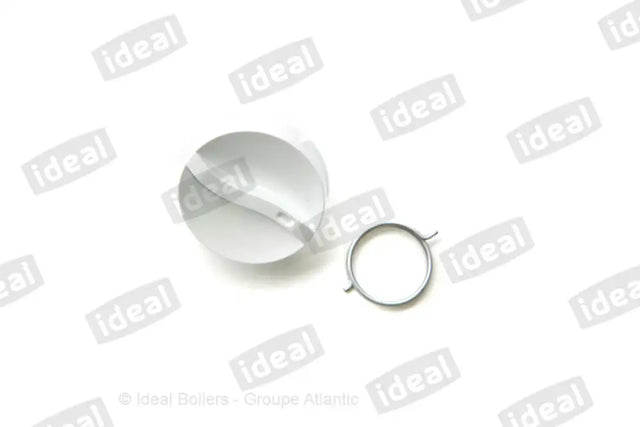 Ideal White Potentiometer Knob 177387