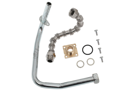 Vaillant Gas Pipe with 1-Screw Hole 180945