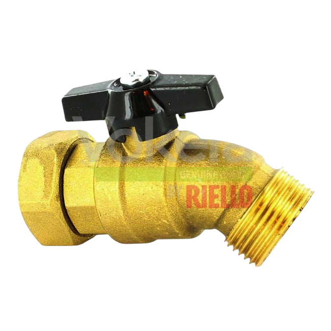 Vokera Flow / Return Valve 3/4 BSP Straight 2822