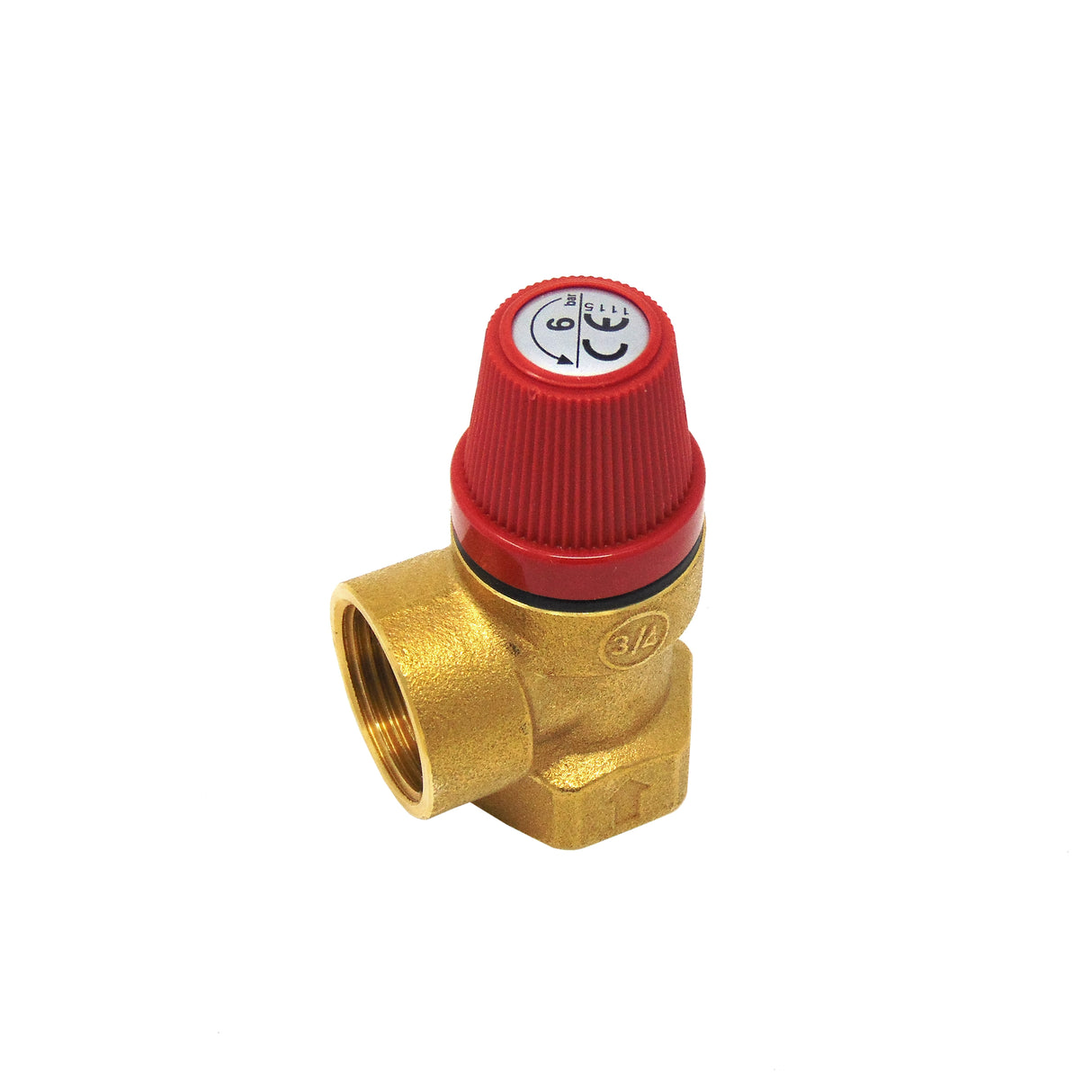 6 Bar Pressure Relief Valve 3/4" BSP Female x 3/4" BSP Female