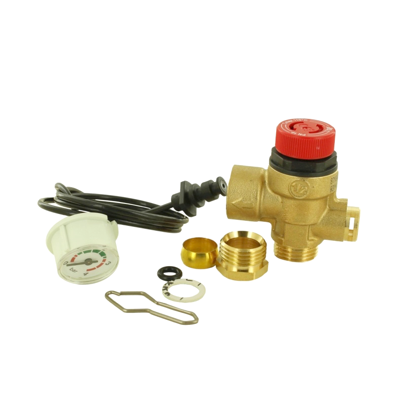 Worcester Pressure Gauge & PRV 87161161090