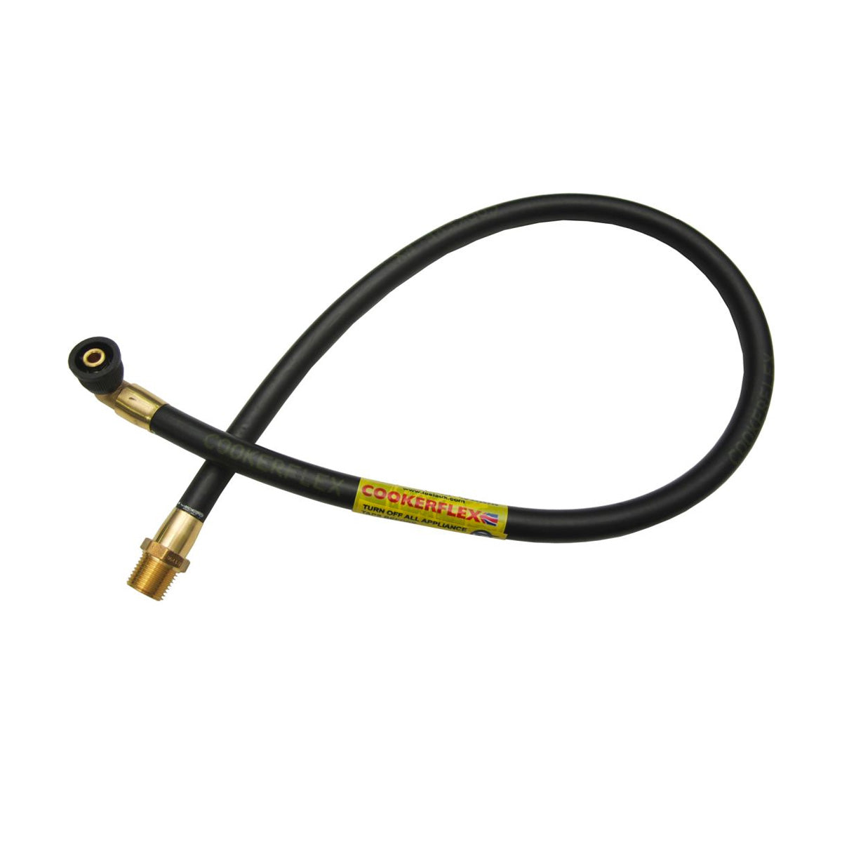 3' Gas Cooker Hose Micro Angled LPG