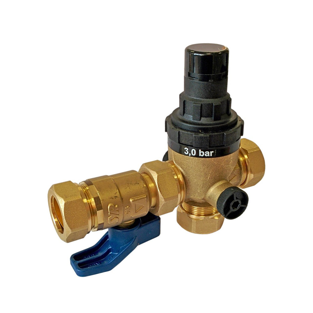 Cold Water Combination Valve (3 Port) Isolation