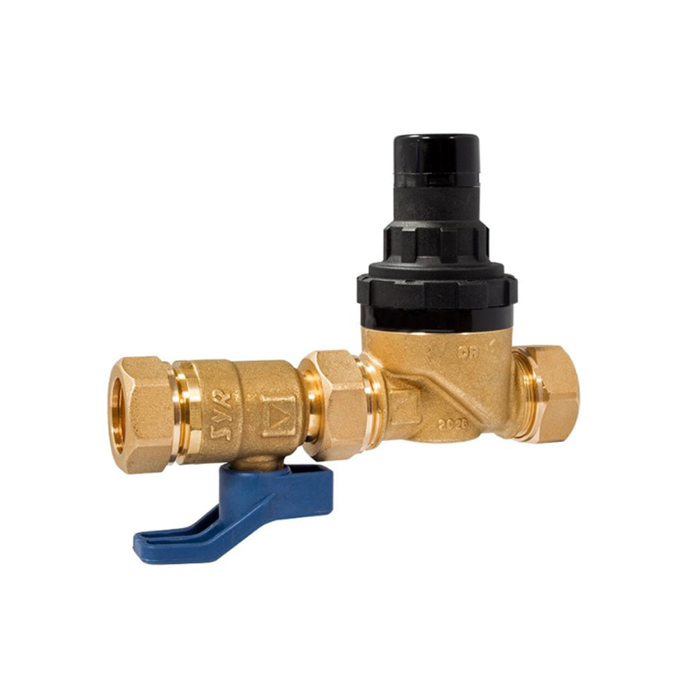 Cold Water Inlet Valve 3 Bar (2 Port) 22mm Isolation