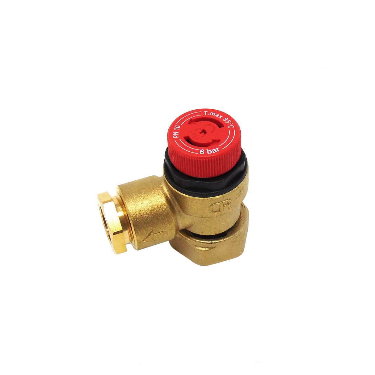 6 Bar Pressure Relief Valve 3/4" Loose Nut x 1/2" BSP Female