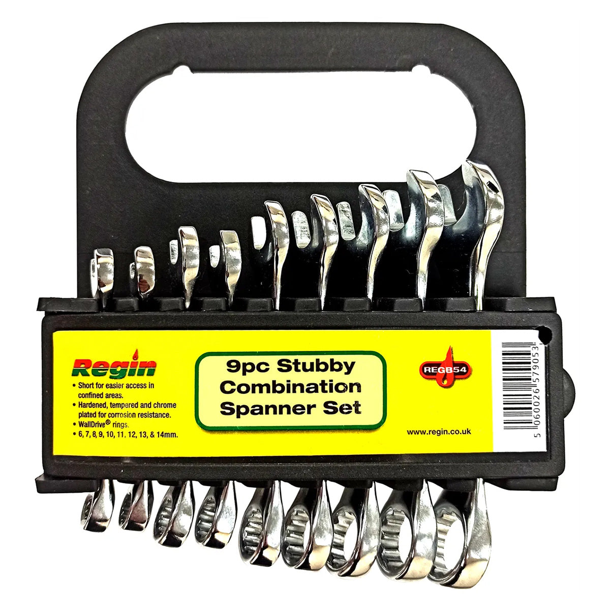 Regin Stubby Spanner Set REGB54