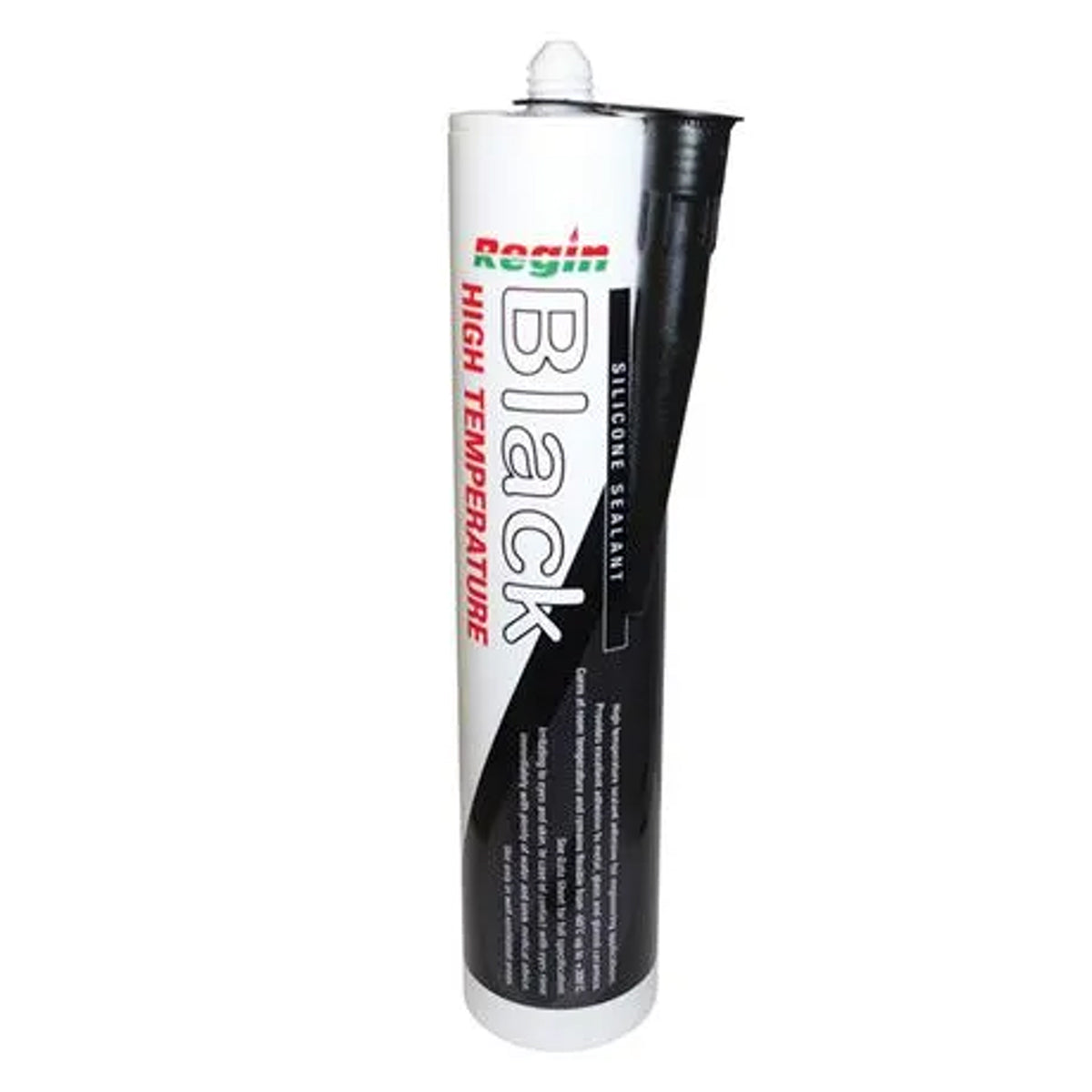 Regin High Temp. Silicone Sealant Black - 310ml REGZ37