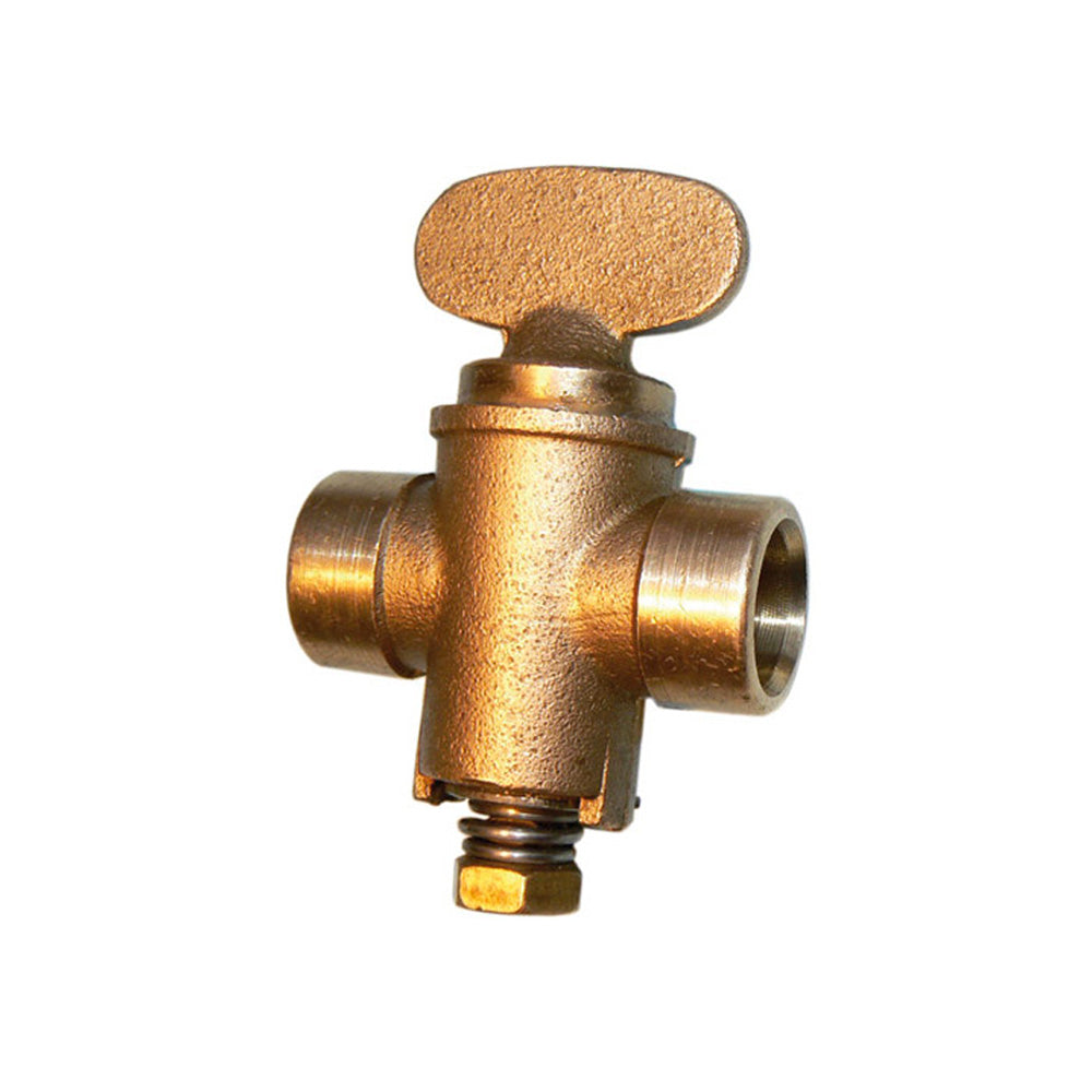 15mm Plug Type Gas Cock End Feed