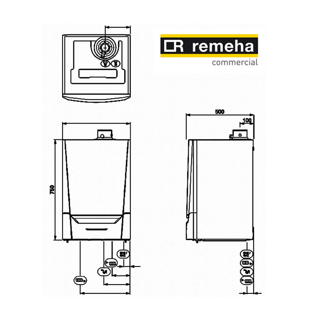 Remeha Commercial Service Kit 7702099 - Kit C